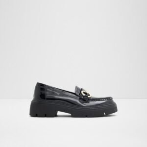 Niska-In Women's Black Loafers
